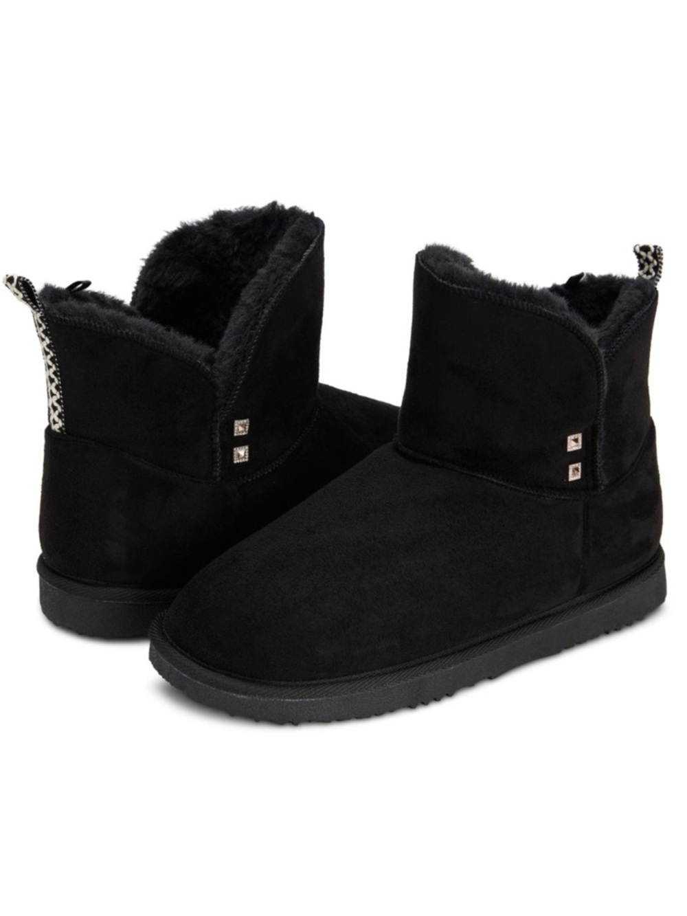 Dreamtoe Women’s Faux Fur Ankle Boot Black NWT